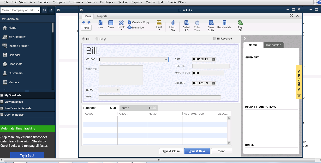 create invoice template for quickbooks premier professional